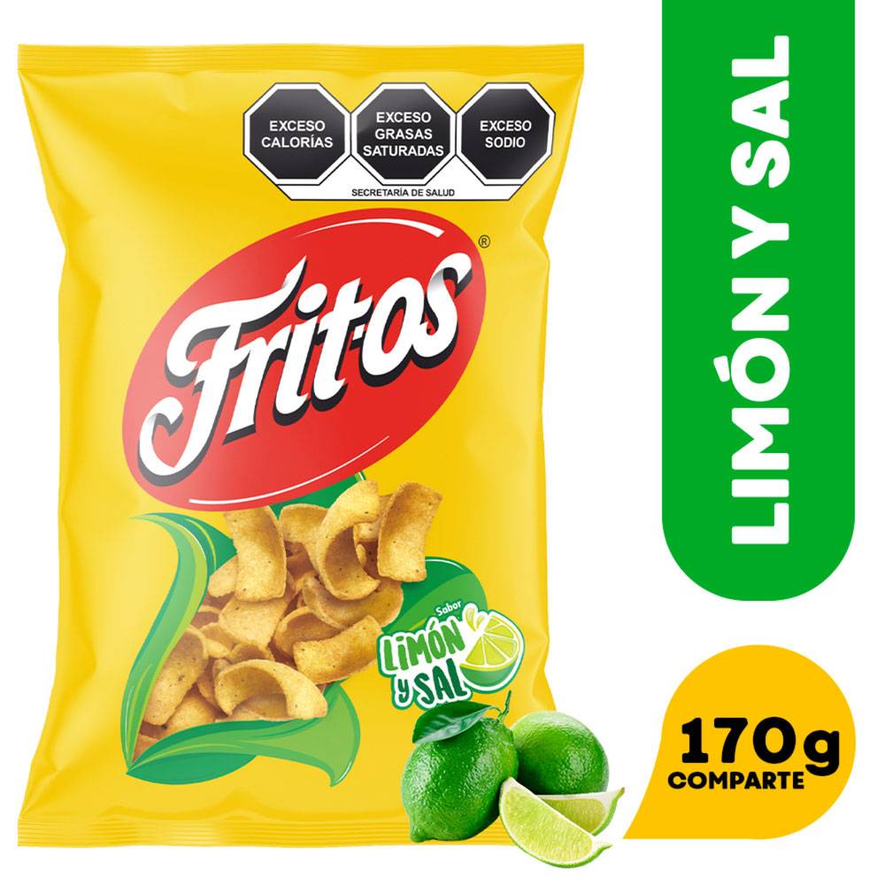 Fritos botana de maíz (limón y sal)