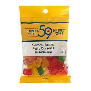 59E Rue Petits Oursons 100G / 59Th Street Gummi Bears 100G