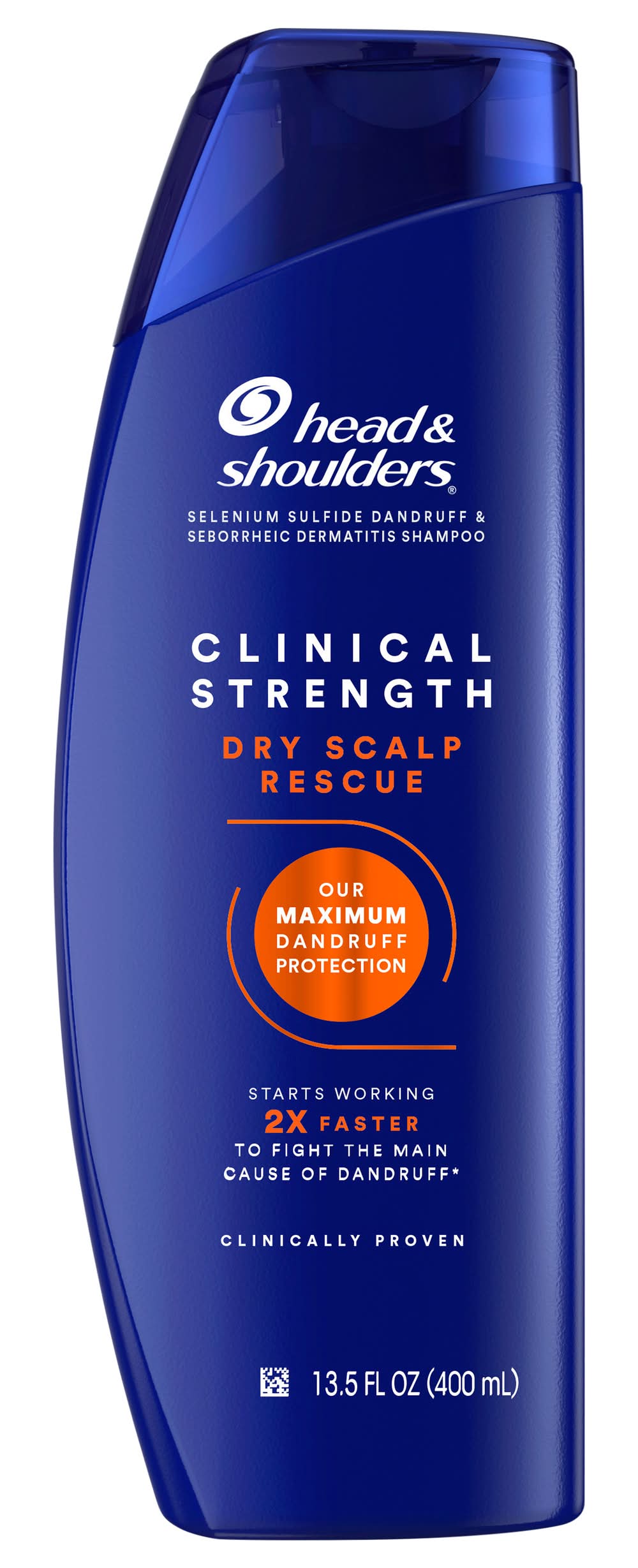 Head & Shoulders Clinical Strength Dry Scalp Rescue Dandruff Protection Shampoo (13.5 fl oz)