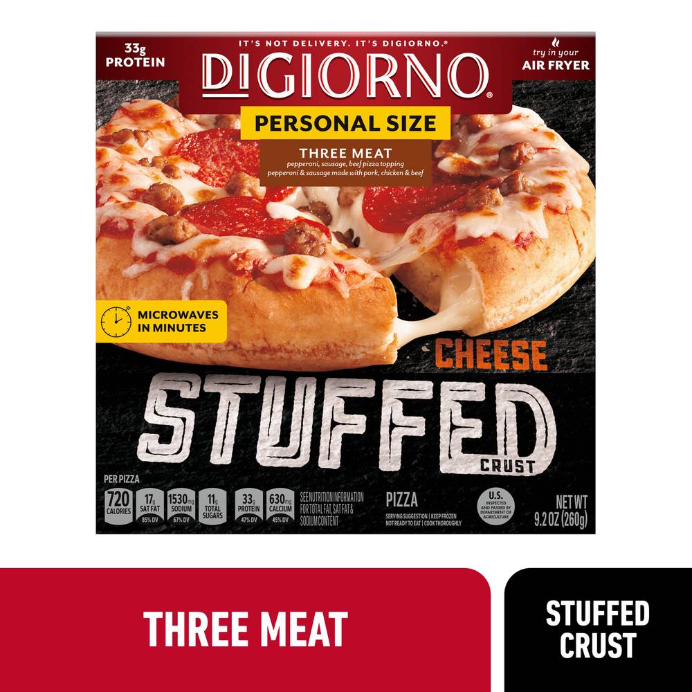 Digiorno Cheese Stuffed Crust Three Meat Pizza