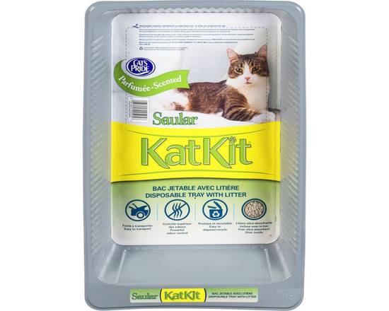 Cat's Pride · SAULAR Kat Kit 2.25L (2.25L) - Kat Kit litter tray (2.25 L)