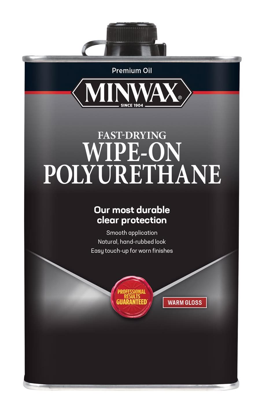Minwax Wipe-On Poly Warm Gloss Clear Oil-Based Polyurethane 1 Pt