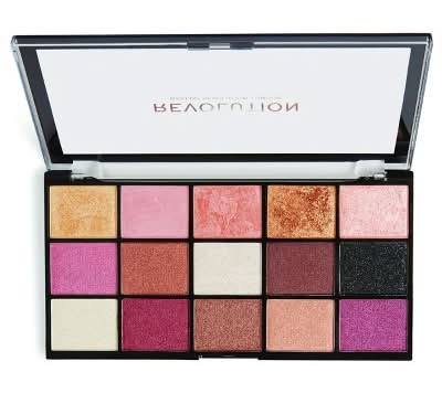 Makeup Revolution Reloaded Eyeshadow Palette, Affection (0.5 oz)