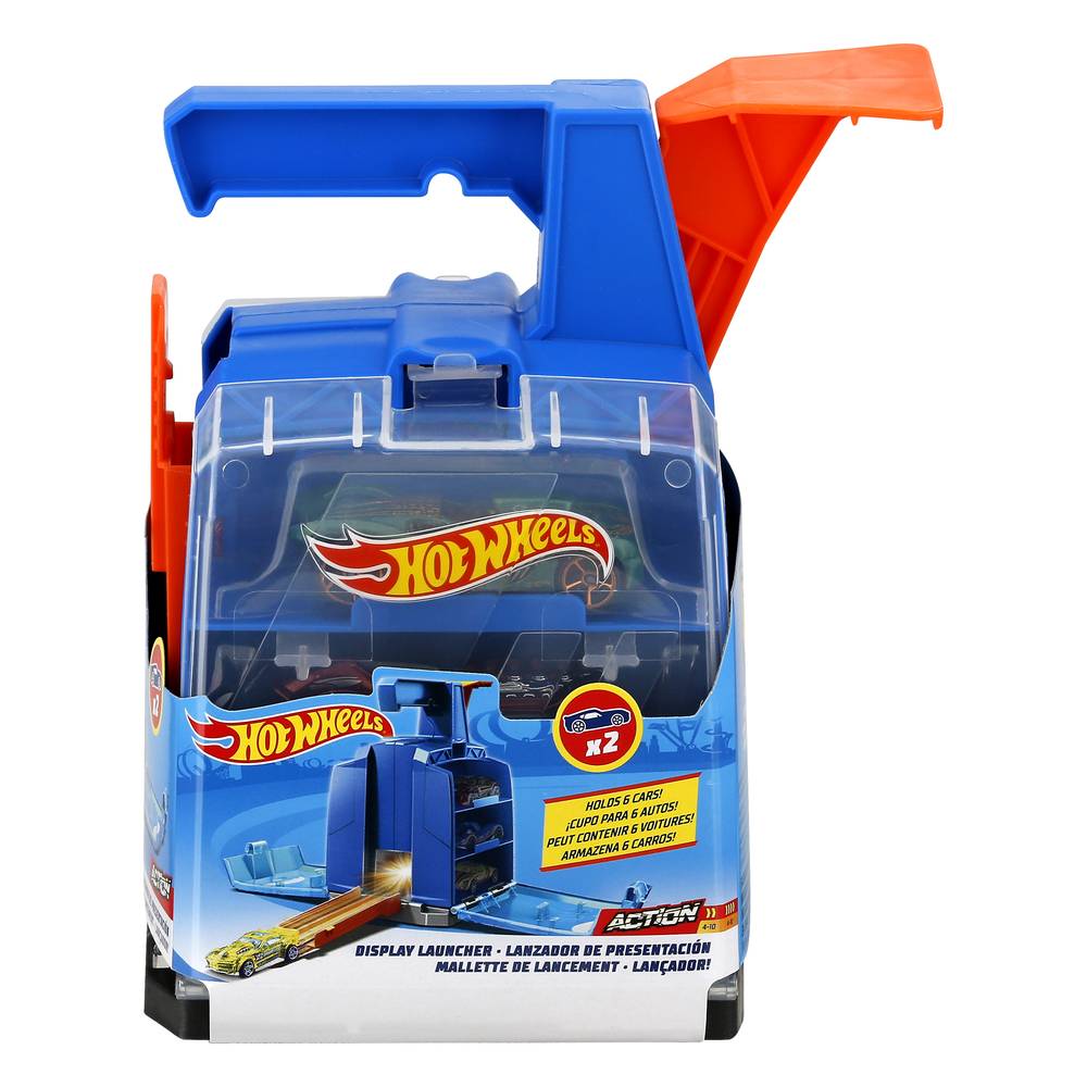 Hot Wheels Display Launcher Toy Vehicles