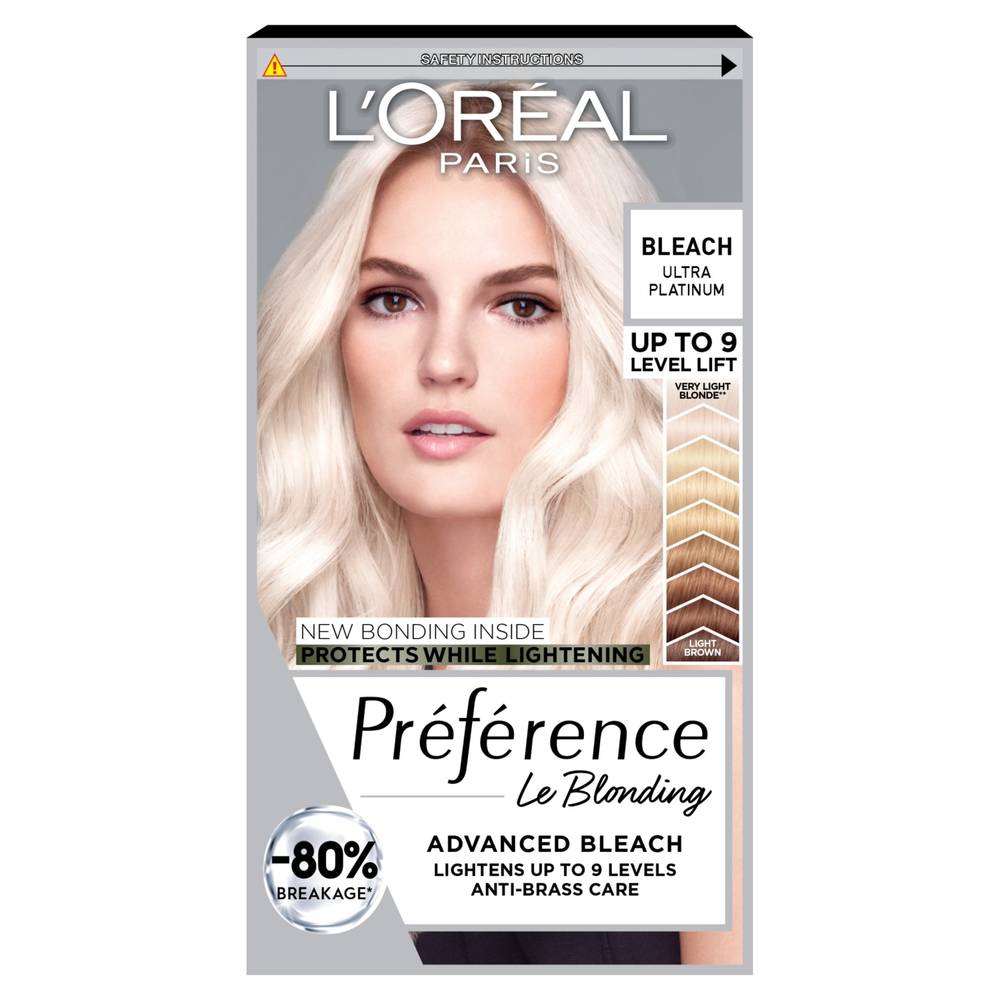 L'Oréal Bleach, Preference Le Blonding Permanent Hair Dye