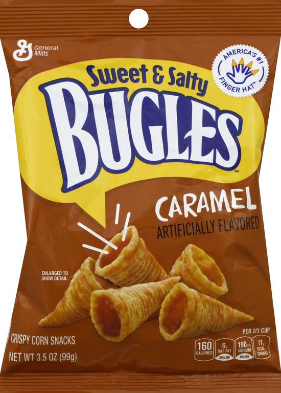 Bugles Sweet & Salty Caramel Corn Snacks