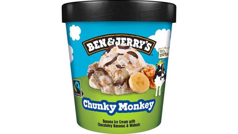 Ben & Jerry Chunky Monkey 465 ml