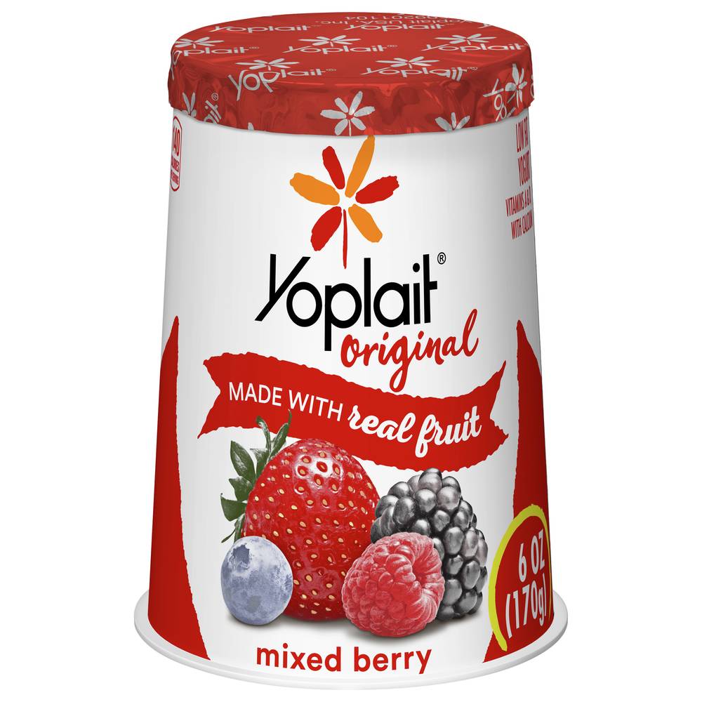 Yoplait Original Low Fat Mixed Yogurt (berry )