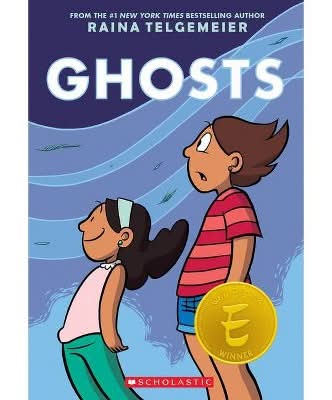 Scholastic Ghosts a Graphic Novel By Raina Telgemeier