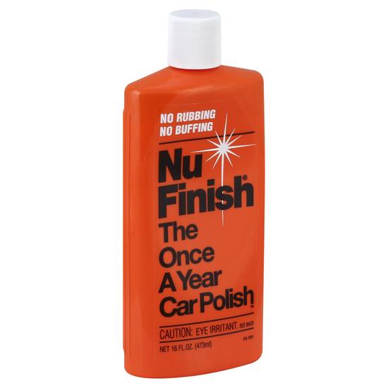 Nu Finish the Once a Year Car Polish (16 oz)