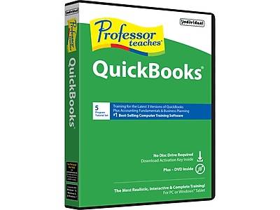 Individual Software Windows Professor Teaches 2018 Quickbooks Software