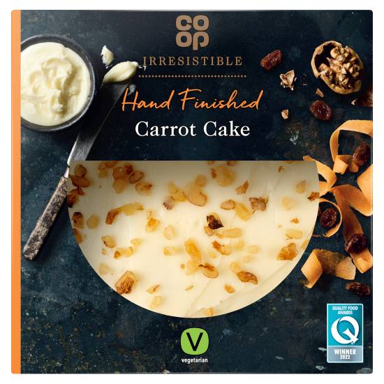 Co-Op Irresistible Hand Finished Carrot Cake