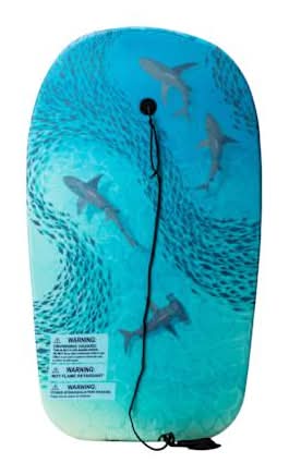 Printed Body Boards Shark