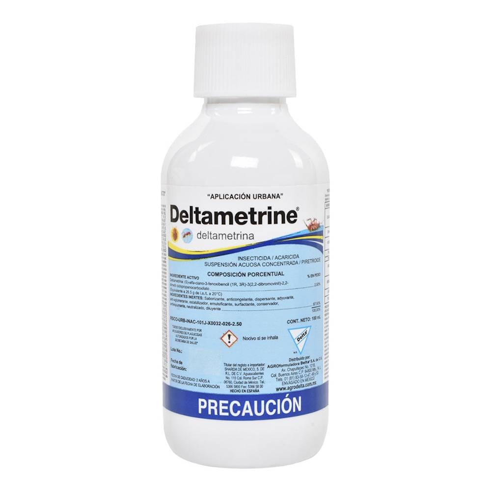 Agroformuladora delta insecticida / acaricida deltametrina (frasco 100 ml)