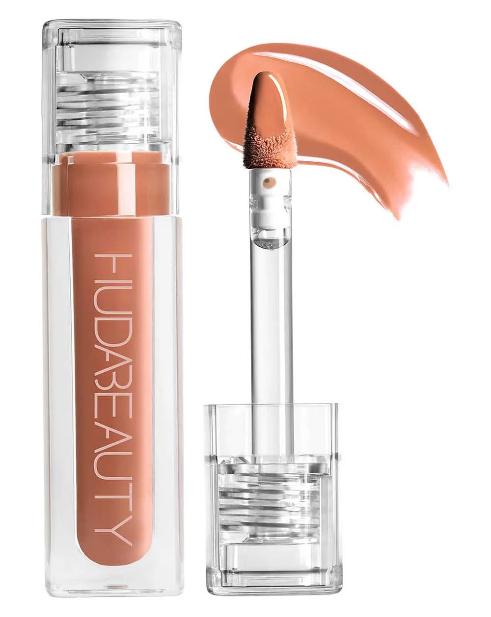 Huda Beauty Faux Filler Extra Shine Lip Gloss - Honey