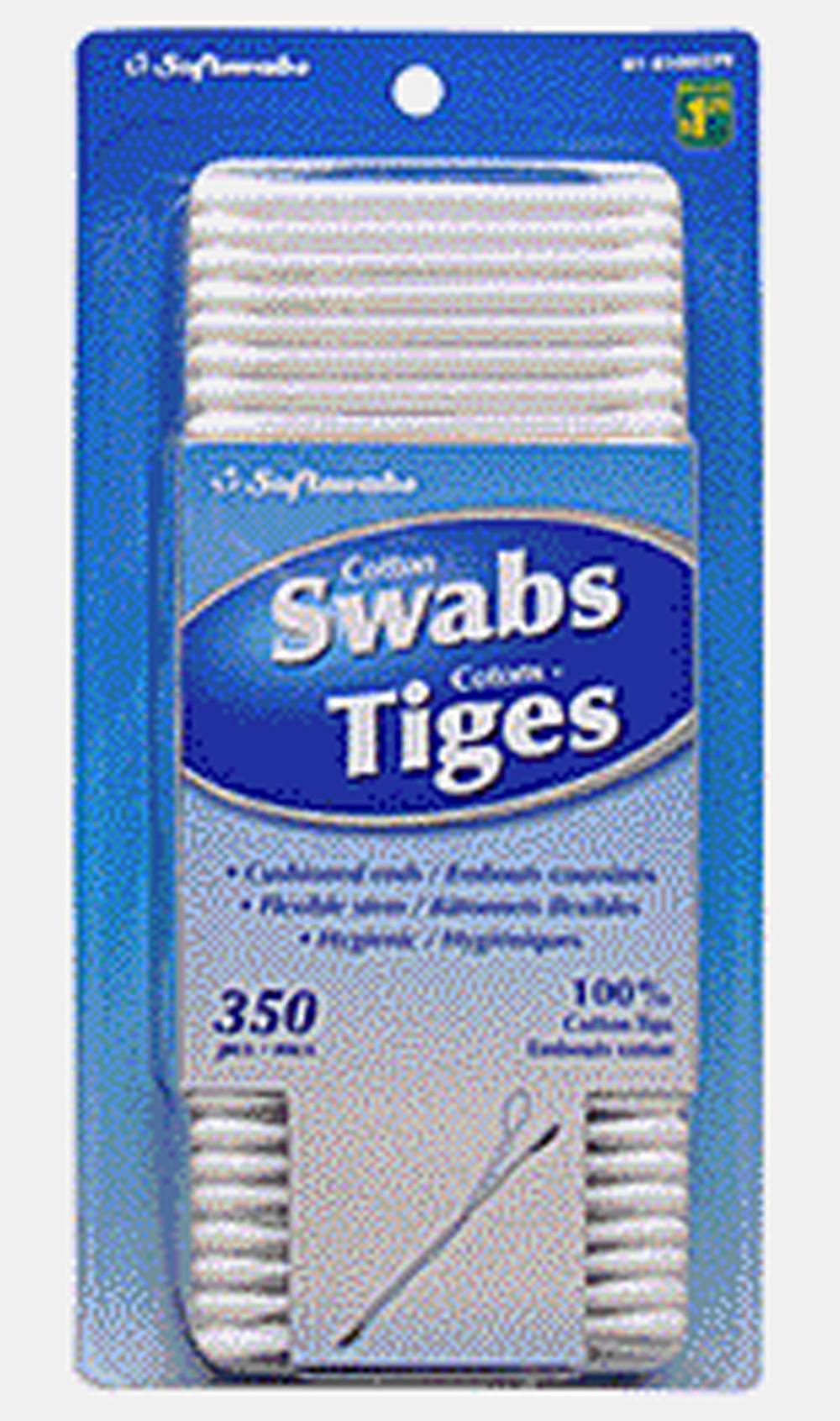 Softswabs Cotton Tiges (350 ct)