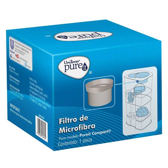Pure it repuesto filtro de microfibra compact