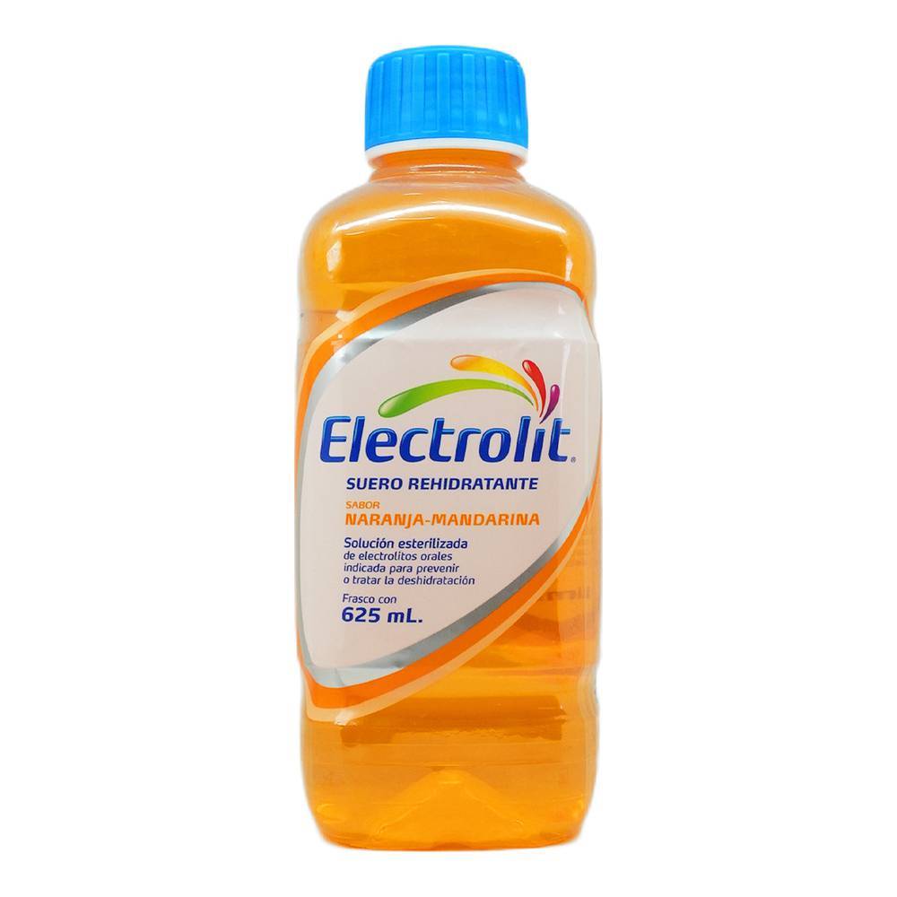 Electrolit · Suero rehidratante, naranja - mandarina (625 ml)