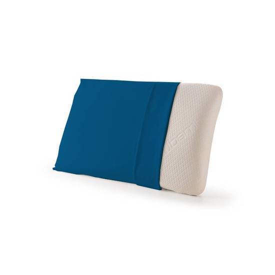 Protector de almohada cotton azul 70 x 50 cm