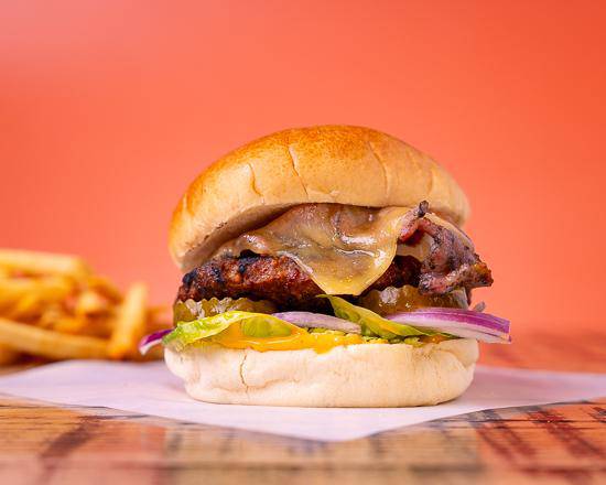 Cheese & Bacon Burger