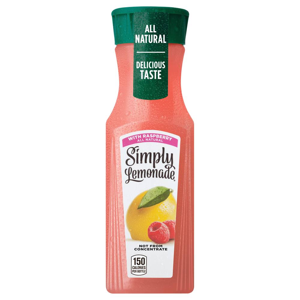 Simply Juice Drink, Lemonade-Raspberry (11.5 fl oz)