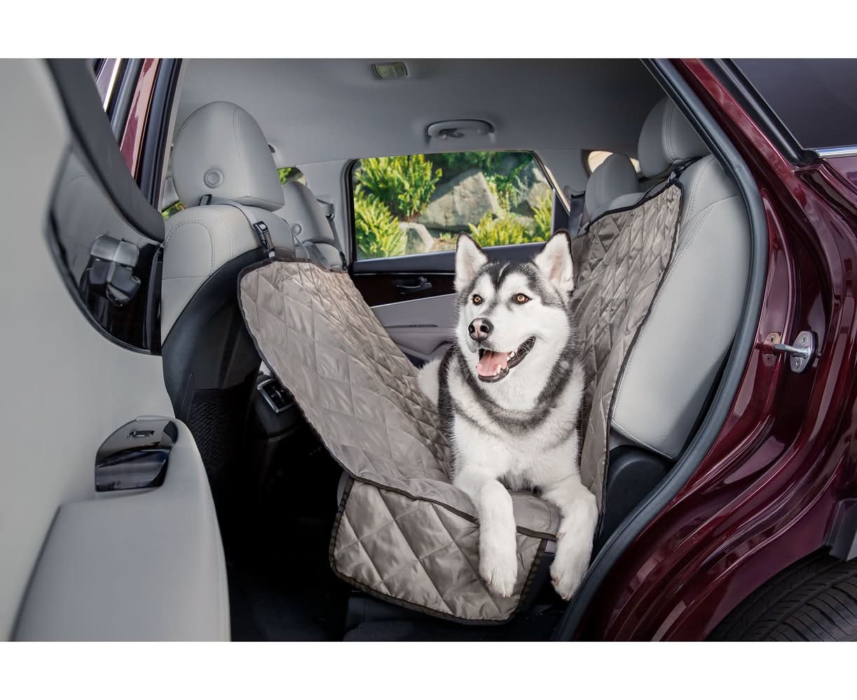 Top Paw® Hammock Car Seat Cover (Color: Grey, Size: 55\"L X 55\"W)
