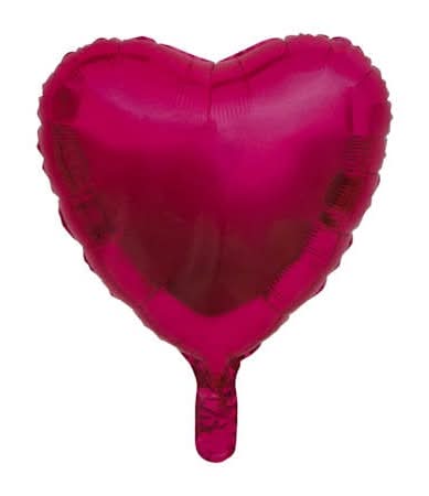 INFLATED Foil Heart Party Balloon