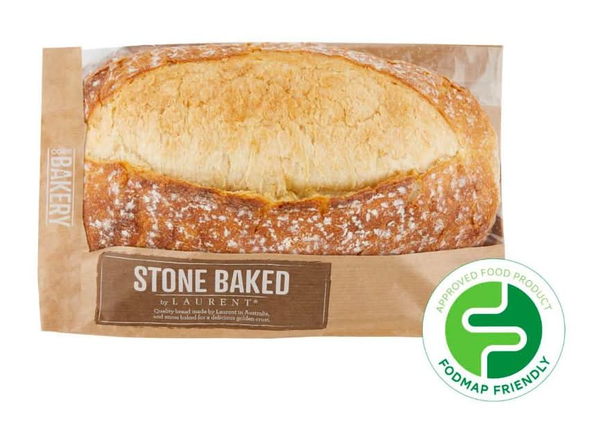 Coles Stone Baked White Sourdough Vienna Bread