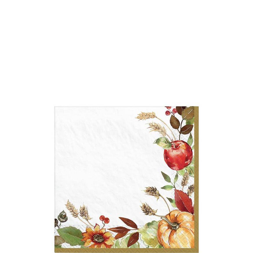 Grateful Day Beverage Napkins, 5in, 36ct