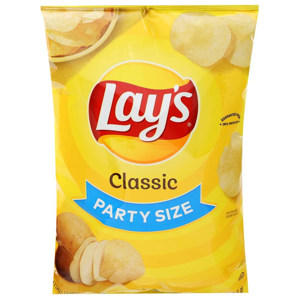 Lay's Classic Potato Chips Party Size (13 oz)