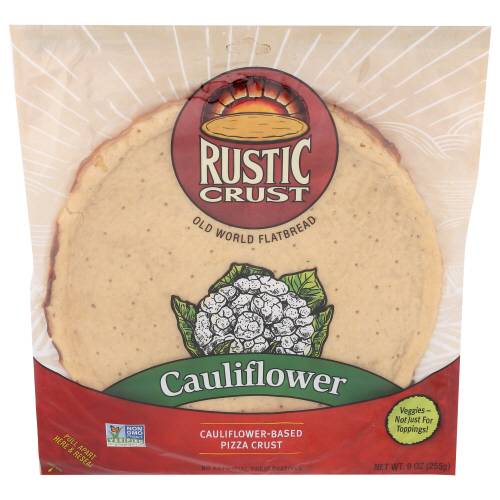 Rustic Crust Cauliflower Pizza Crust