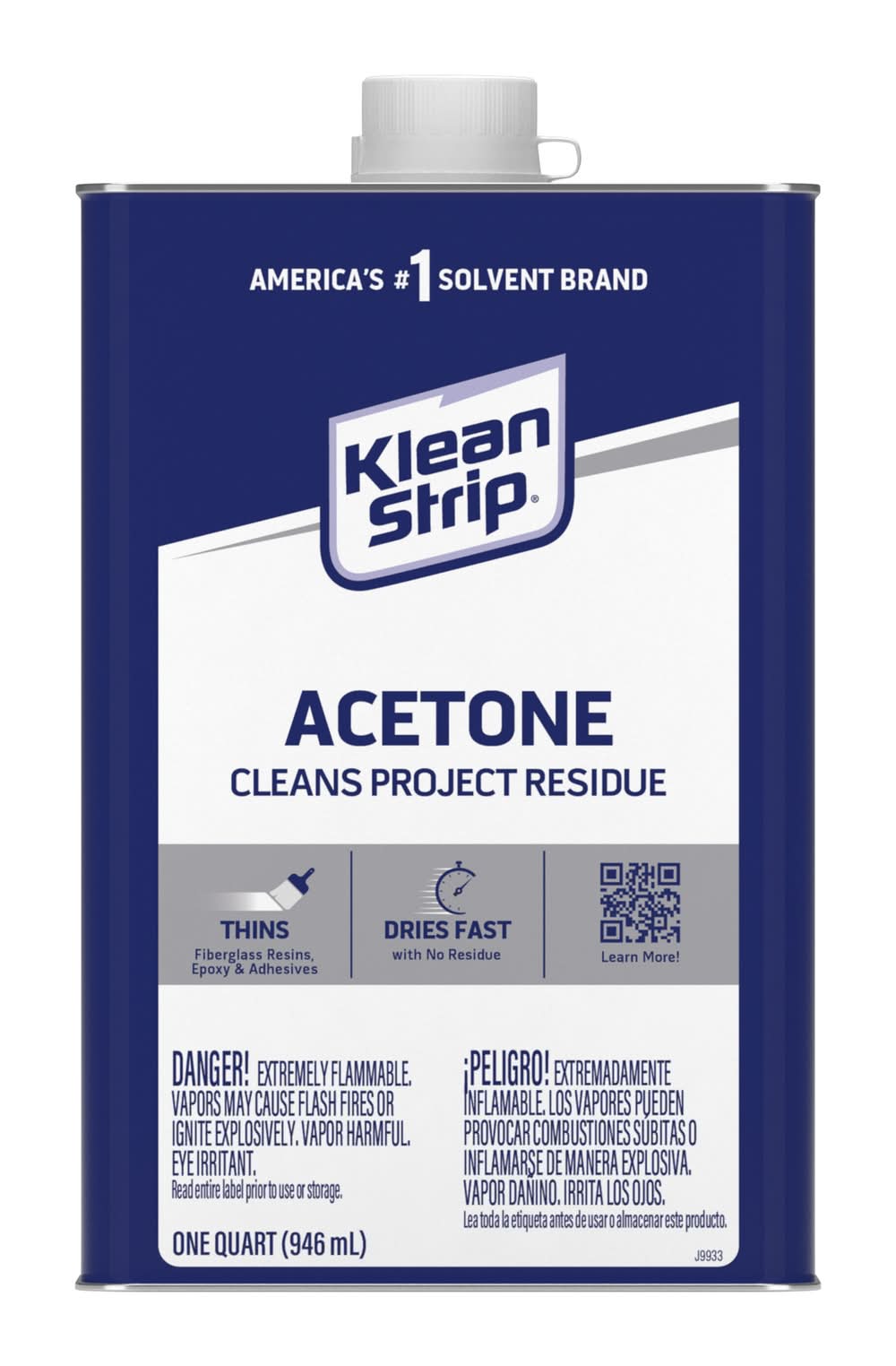 Klean Strip 32 -fl oz Fast to dissolve Acetone