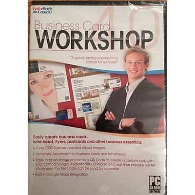 Cosmi ValuSoft Business Card Workshop, CD (DVDC318)