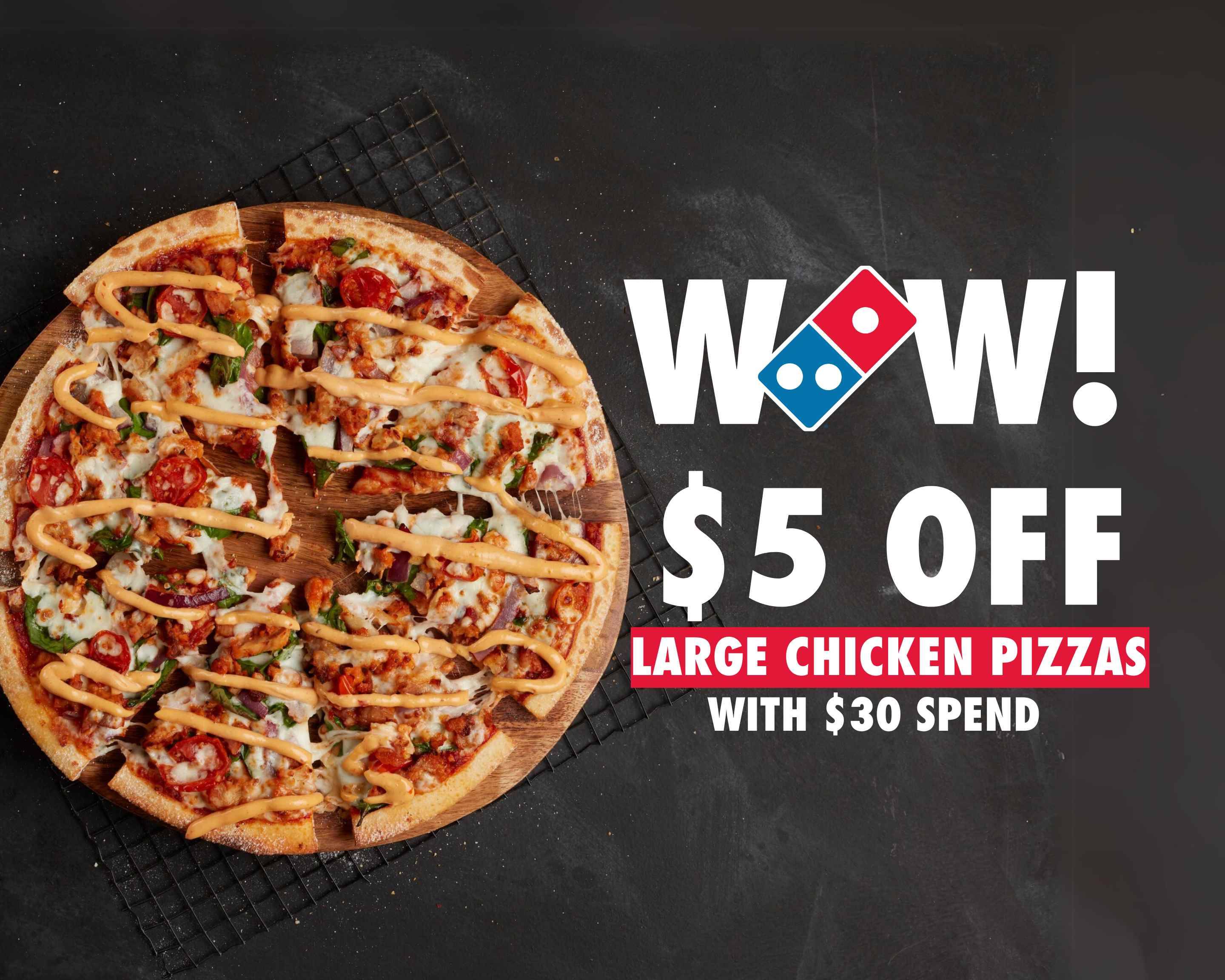 Domino's (Bundamba) Restaurant Menu Takeout in Brisbane Delivery