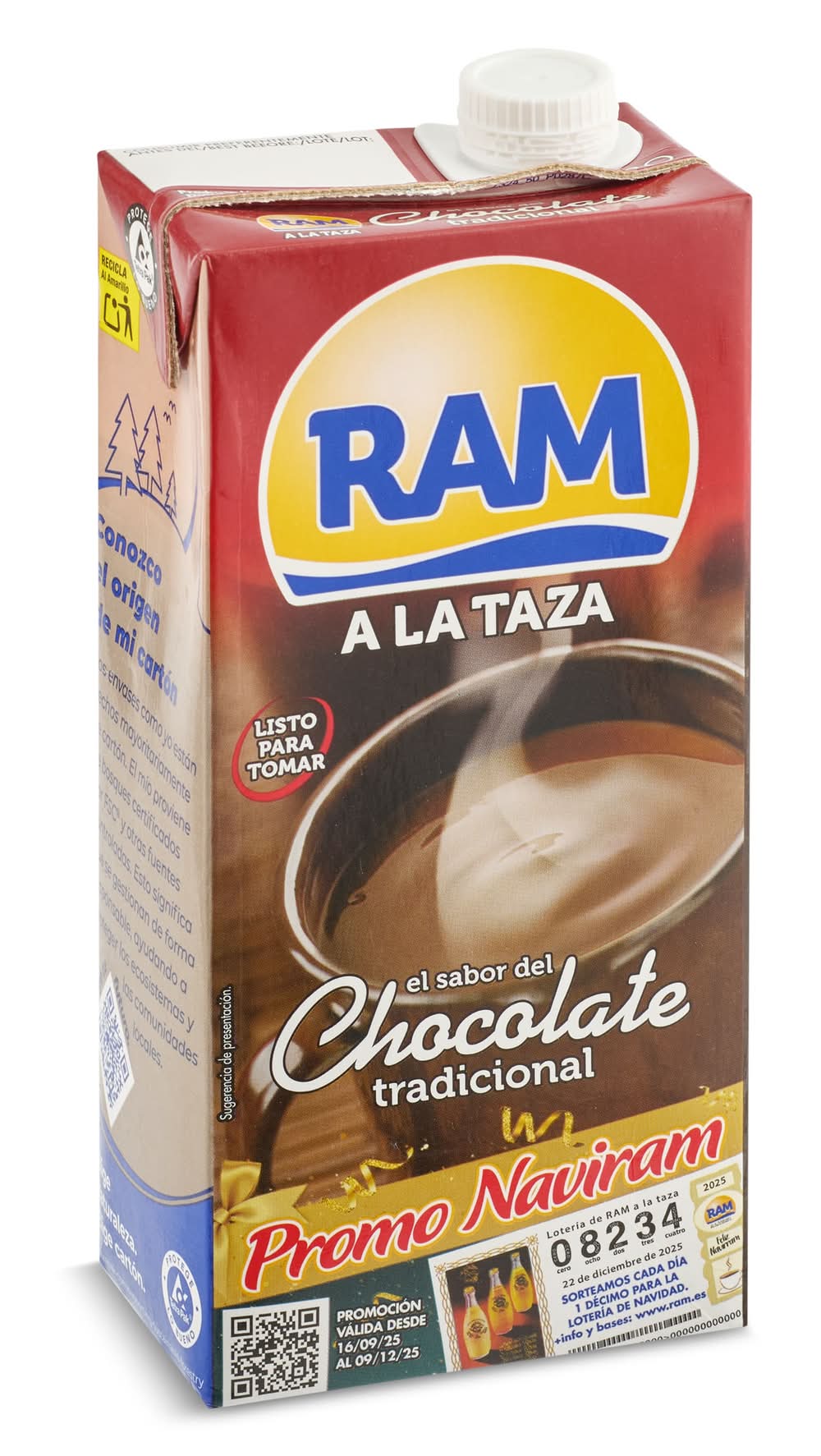 Chocolate A La Taza Ram 1 L
