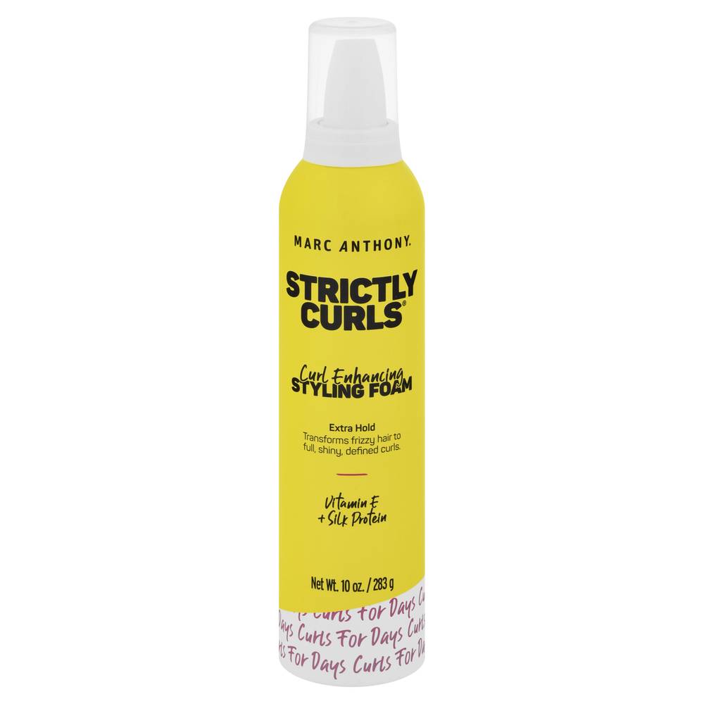 Marc Anthony Strictly Curls Extra Hold Curl Enhancing Styling Foam (10 oz)