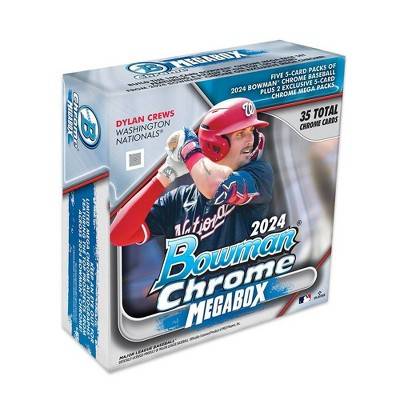 2024 Topps MLB Bowman Chrome Baseball Trading Card Mega Box