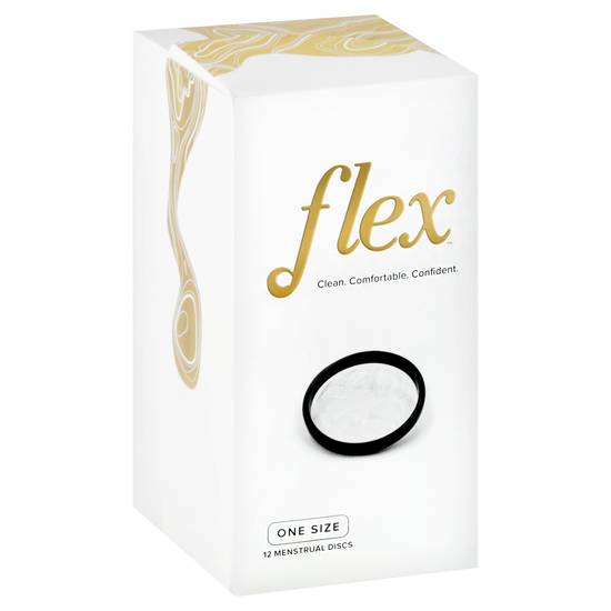 Flex One Size Menstrual Discs ( 12 ct)