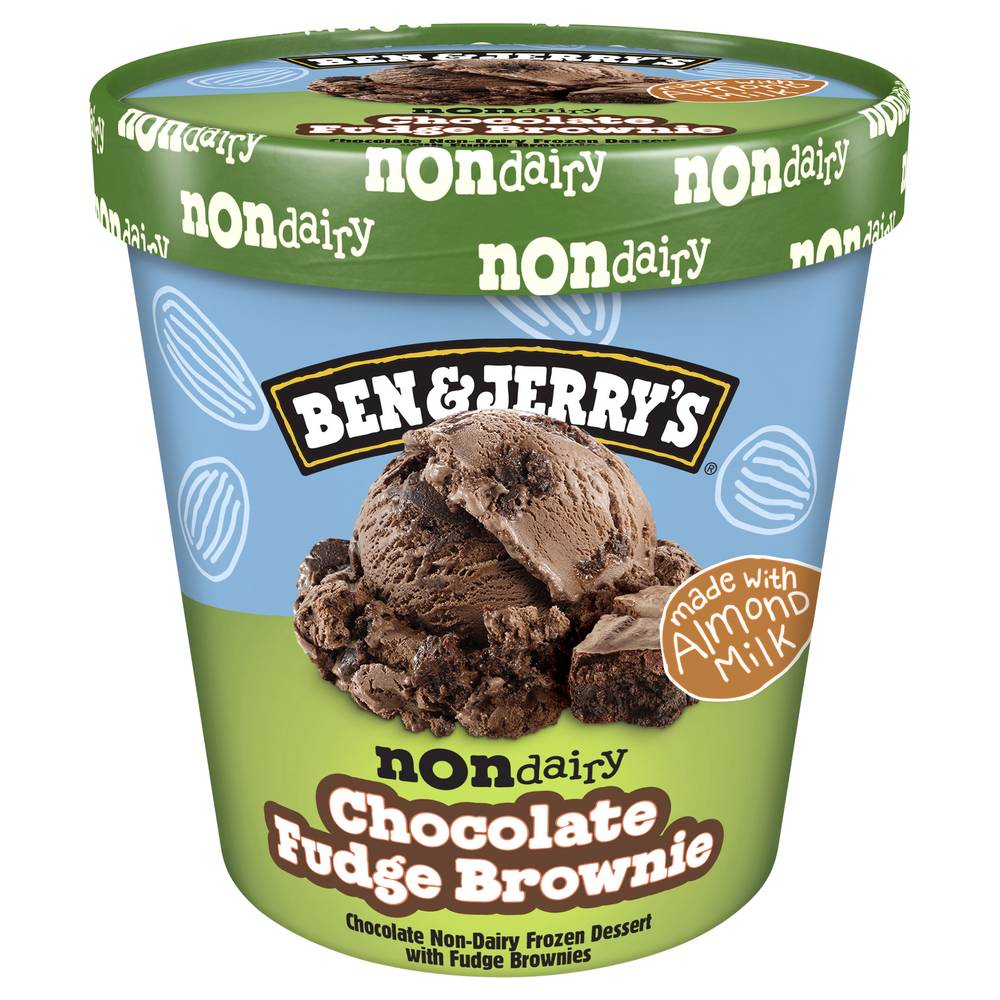 Ben & Jerry's Non-Dairy Frozen Dessert, Chocolate Fudge Brownie (473 ml)