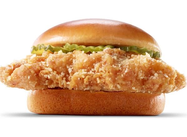 Chicken Sandwich Garlic Parmesan