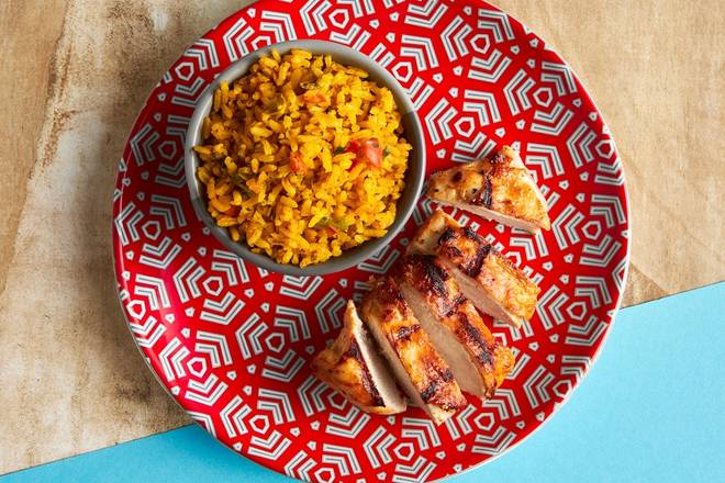 Nandino's Grilled Chicken Breast Strips & 1 side