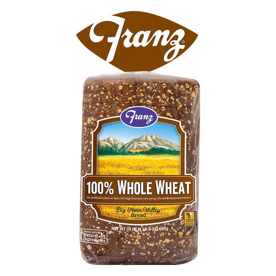 Franz Whole Wheat Bread (24 oz)