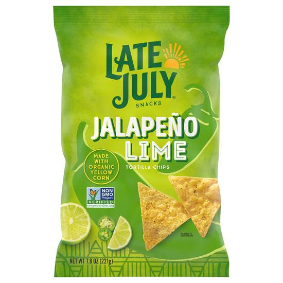 Late July Gluten Free Jalapeno Lime Tortilla Chips (7.8 oz)