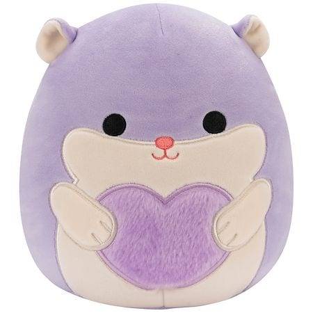 Squishmallows Hamster Holding Heart
