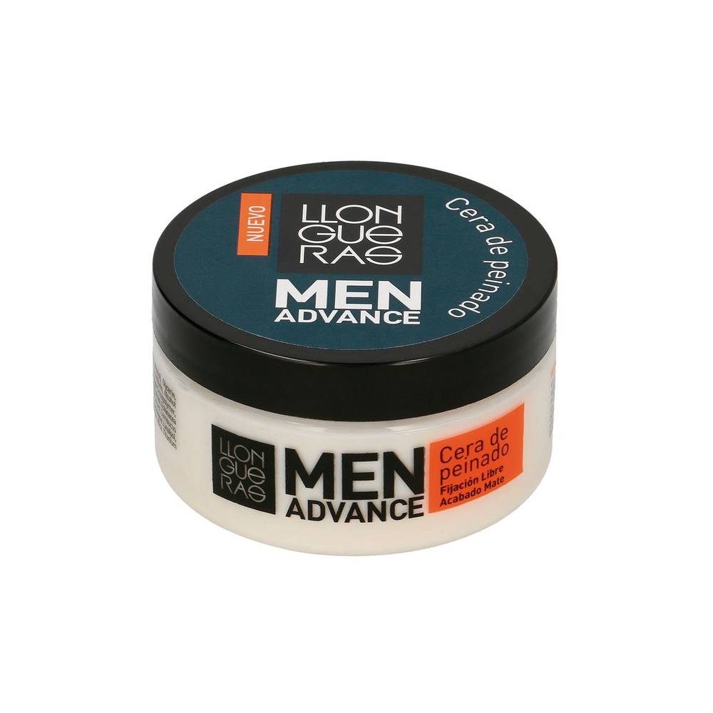 Cera de peinado LLONGUERAS Men advanced tarro 85 ml