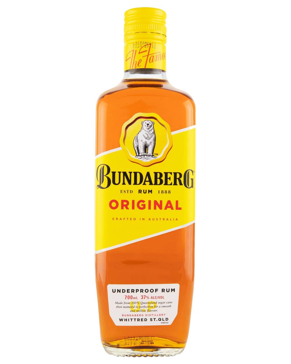 Bundaberg Original Rum (700mL)