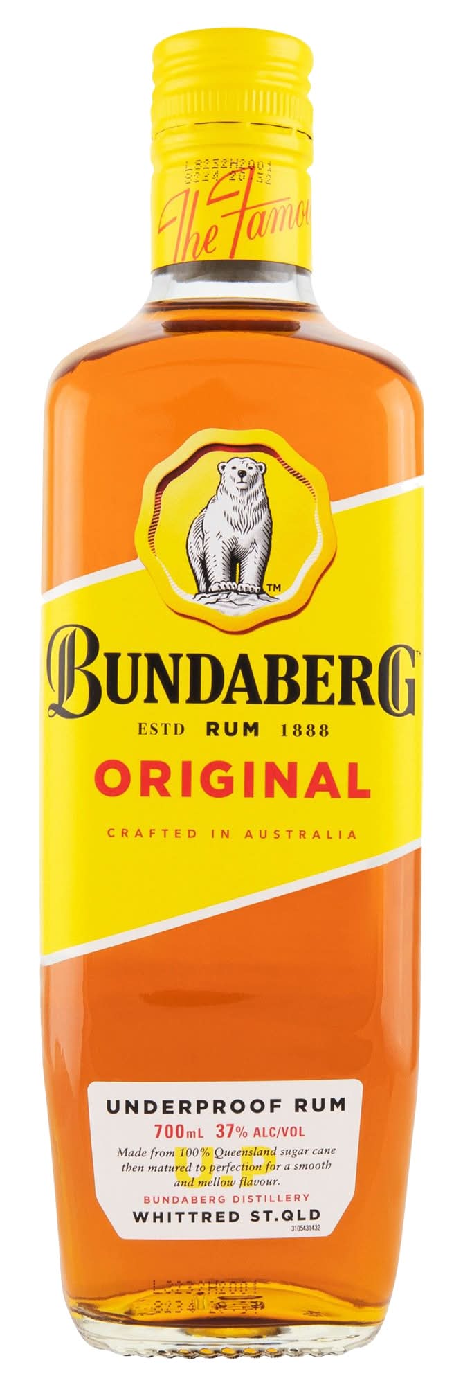 Bundaberg Rum Underproof 700ml
