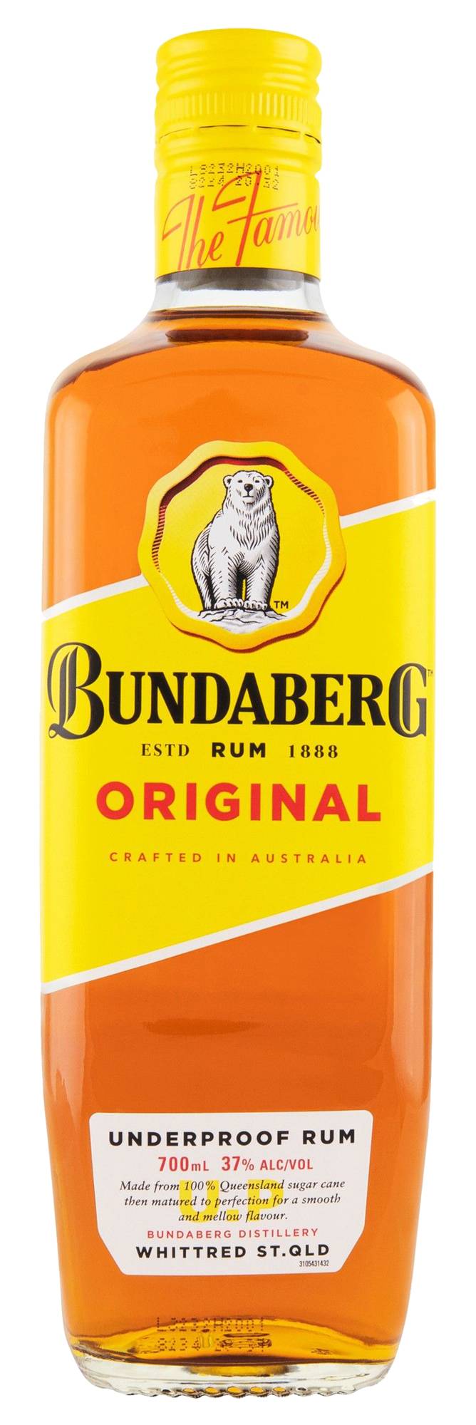 Bundaberg Rum Underproof 700ml