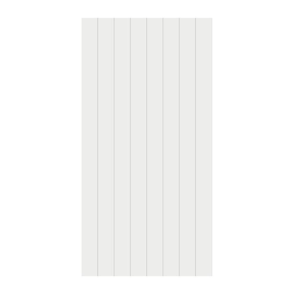 Style Selections 96-in x 48-in Smooth White MDF Wainscot Wall Panel | PANLO-PR48SL