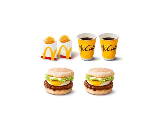 朝マックで！てりたまデリバリーセット Morning Teritama Delivery Set